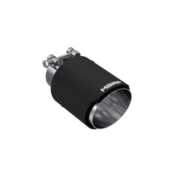 MBRP - MBRP Exhaust pT5176CF MBRP Universal Carbon Fiber Tip 4in OD/2.5in Inlet/6.5in L