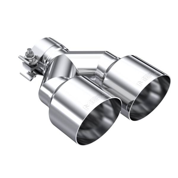MBRP - MBRP Exhaust pT5178 MBRP Universal T304 SS Dual Tip 4in OD/2.5in Inlet