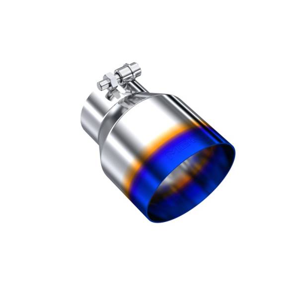 MBRP - MBRP Exhaust pT5180BE MBRP Universal Stainless Steel Dual Wall Tip 4.5in OD/3in Inlet/6.13in L