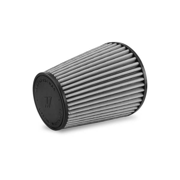 Mishimoto - Mishimoto MMAF-4578DW Mishimoto Air Filter 4.5in Inlet 7.8in Filter Length Dry Washable