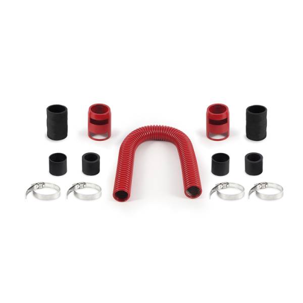 Mishimoto - Mishimoto MMAH-U24RD Mishimoto 24in Flexible Radiator Hose Kit Red
