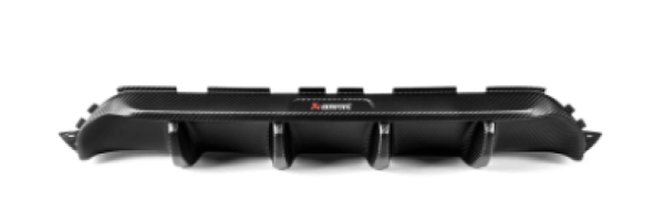 Akrapovic - Akrapovic DI-BM/CA/5/M/RS Akrapovic 18+ BMW M5 (F90) Rear Carbon Fiber Diffuser - Matte w/Red Akrapovic Logo - Fits 2018-2020 BMW M5
