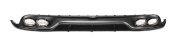 Akrapovic - Akrapovic DI-PO/CA/4/M Akrapovic 16-17 Porsche 911 Turbo/Turbo S (991.2) Rear Carbon Fiber Diffuser - Matte - Fits 2016-2019 Porsche 911