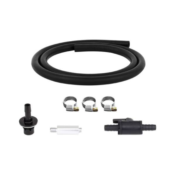 Mishimoto - Mishimoto MMBCC-DRAIN-01 Mishimoto Compact Baffled Oil Catch Can Petcock Drain Kit w/ Metal Drain Fitting