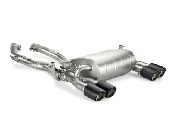 Akrapovic - Akrapovic M-BM/T/8H Akrapovic 14-17 BMW M3/M4 (F80/F82) Slip-On Line (Titanium) (Req. Tips) - Fits 2015-2020 BMW M4