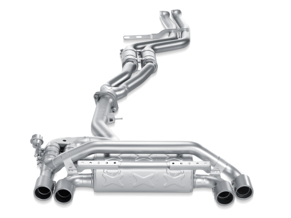 Akrapovic - Akrapovic ME-BM/T/3 Akrapovic 11-12 BMW 1 Series M Coupe (E82) Evolution Line Cat Back (Titanium) (Req. Tips) - Fits 2011-2012 BMW 135i, 1 Series M