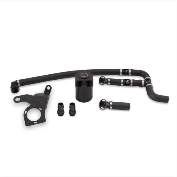 Mishimoto - Mishimoto MMBCC-S4-18PBE Mishimoto 18+ Audi B9 S4/S5 Baffled Oil Catch Can- PCV Side - Fits 2018-2021 Audi S5, S4