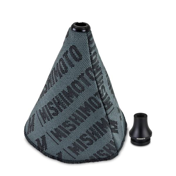 Mishimoto - Mishimoto MMB-RECO-BK Mishimoto Shift Boot Cover + Retainer/Adapter Bundle M12x1.25 Black
