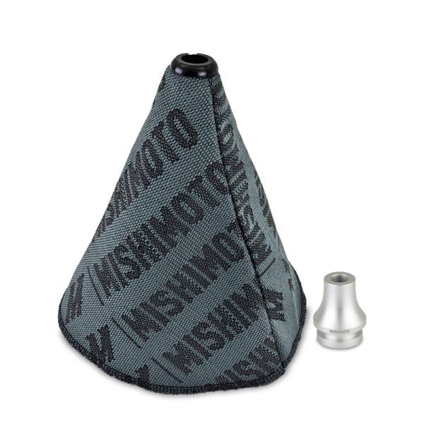 Mishimoto - Mishimoto MMB-RECO-SL Mishimoto Shift Boot Cover + Retainer/Adapter Bundle M12x1.25 Silver