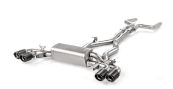 Akrapovic - Akrapovic S-BM/T/2H Akrapovic 18+ BMW M5 (F90) Evolution Line Cat Back (Titanium) (Req. Tips) - Fits 2018-2020 BMW M5