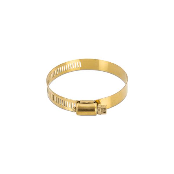 Mishimoto - Mishimoto MMCLAMP-WG-27HTGD Mishimoto High-Torque Worm Gear Clamp 0.55in.-0.1.06in. (14mm-27mm) - Pack of 10 - Gold