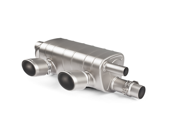 Akrapovic - Akrapovic S-PO/TI/5H Akrapovic 16-17 Porsche 911 Carrera S/4/4S/GTS (991.2) Slip-On Line (Titanium) w/ Titanium Tips - Fits 2016-2019 Porsche 911