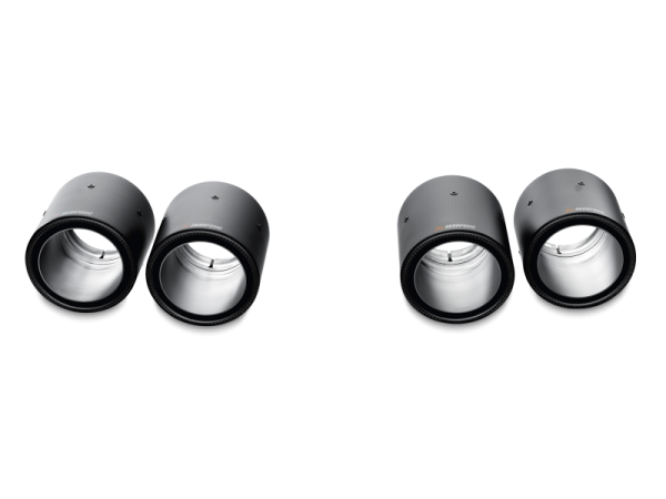 Akrapovic - Akrapovic TP-CT/10 Akrapovic 11-17 BMW M5 (F10) Tail Pipe Set (Carbon) - Fits 2012-2019 BMW M6, M6 Gran Coupe