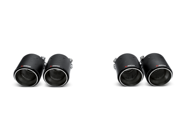 Akrapovic - Akrapovic TP-CT/26 Akrapovic 14-17 BMW M3/M4 (F80/F82) Tail Pipe Set (Carbon) - Fits 2015-2020 BMW M4