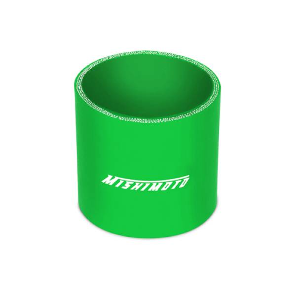 Mishimoto - Mishimoto MMCP-25SGN Mishimoto 2.5in. Straight Coupler Green