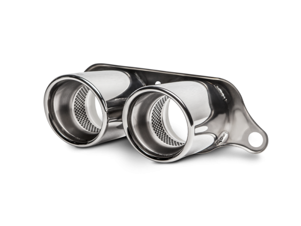 Akrapovic - Akrapovic TP-PO997GT3H Akrapovic 14-17 Porsche 911 GT3 (991) Tail Pipe Set (Titanium) - Fits 2007-2016 Porsche 911