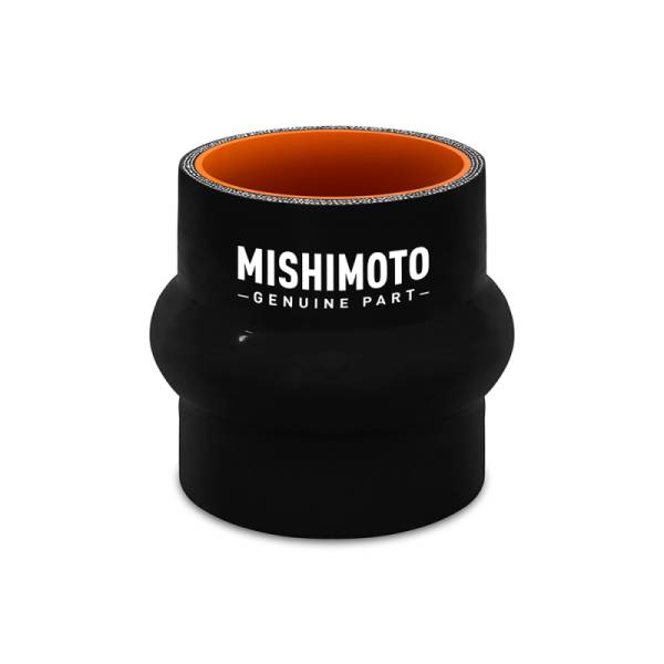 Mishimoto - Mishimoto MMCP-2.75HPBK Mishimoto 2.75in. Hump Hose Silicone Coupler - Black