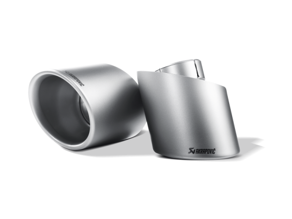 Akrapovic - Akrapovic TP-T/S/2 Akrapovic 09-16 Volkswagen Scirocco R Tail Pipe Set (Titanium)