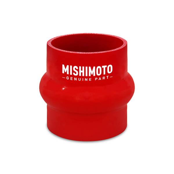 Mishimoto - Mishimoto MMCP-3HPRD Mishimoto 3in. Hump Hose Silicone Coupler - Red