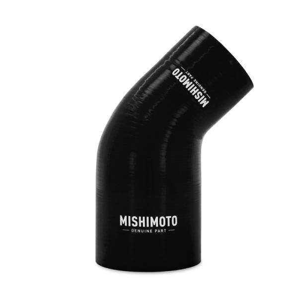 Mishimoto - Mishimoto MMCP-R45-3035BK Mishimoto Silicone Reducer Coupler 45 Degree 3in to 3.5in - Black
