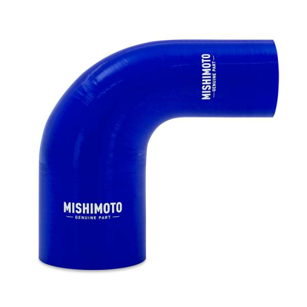 Mishimoto - Mishimoto MMCP-R90-2030BL Mishimoto Silicone Reducer Coupler 90 Degree 2in to 3in - Blue