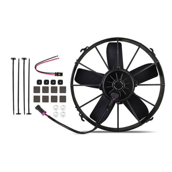 Mishimoto - Mishimoto MMFAN-12HD Mishimoto 12 Inch Race Line High-Flow Electric Fan