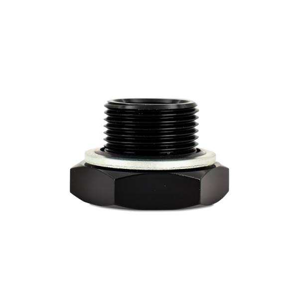 Mishimoto - Mishimoto MMFT-M22-18NPT Mishimoto M22 x 1.5 With 1/8-27 NPT Port - Aluminum Fitting - Black