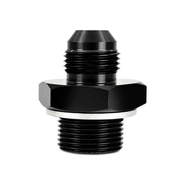 Mishimoto - Mishimoto MMFT-M22-8 Mishimoto M22 x 1.5 - 8AN Aluminum Fitting - Black