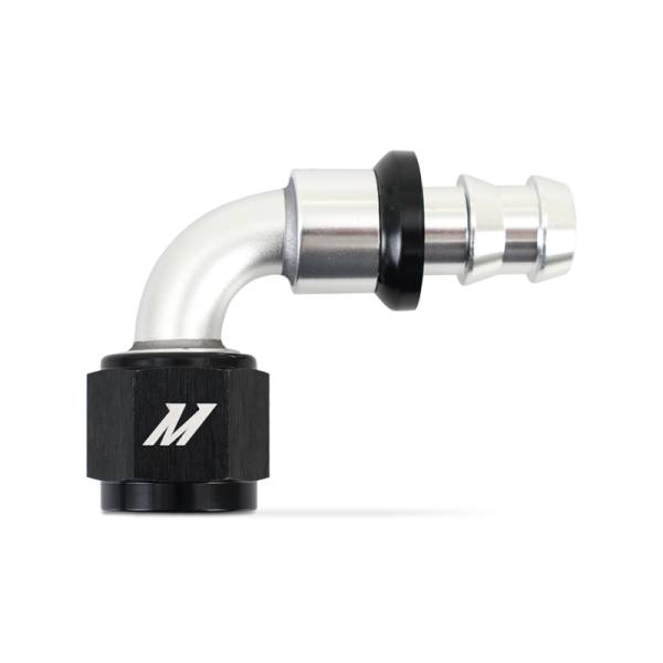 Mishimoto - Mishimoto MMFT-PL-890 Mishimoto 90 Degree Push Lock Fitting - 8AN