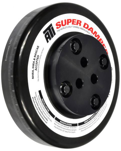 ATI - ATI ATI917361 ATI Damper - 8.074in - Steel - International 640 Diesel Tractor - 3 Ring - Diesel