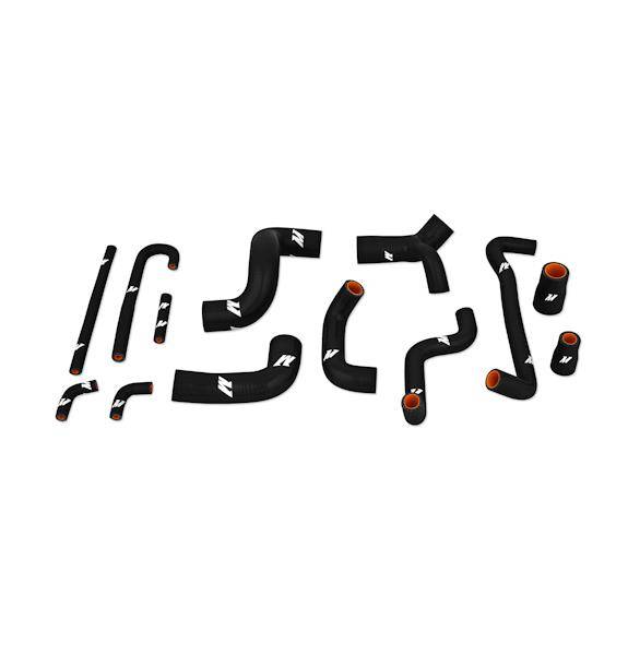 Mishimoto - Mishimoto MMHOSE-E30-88BK Mishimoto 88-91 BMW E30 (M3) Black Silicone Hose Kit - Fits 1988-1991 BMW M3