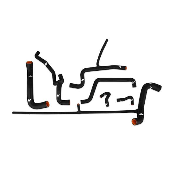Mishimoto - Mishimoto MMHOSE-VR6-92BK Mishimoto 92-94 Volkswagen Corrado VR6 Black Silicone Hose Kit - Fits 1992-1994 Volkswagen Corrado