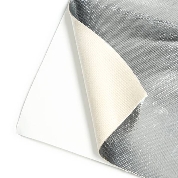 Mishimoto - Mishimoto MMHP-ASHB-1224 Mishimoto Aluminum Silica Heat Barrier W/ Adhesive Backing, 12in x 24in