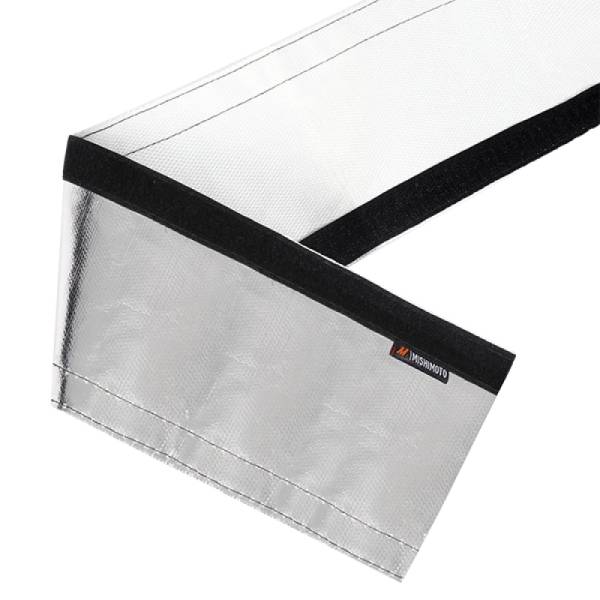 Mishimoto - Mishimoto MMHP-HSS-136SL Mishimoto Heat Shielding Sleeve Silver 1 Inch x 36 Inches