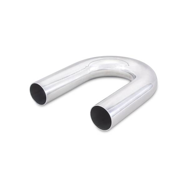 Mishimoto - Mishimoto MMICP-AL-251 Mishimoto Universal Aluminum Intercooler Tubing 2.5in. OD - 180 Degree Bend