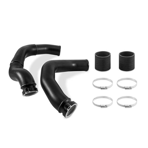Mishimoto - Mishimoto MMICP-F80-15 Mishimoto 2015+ BMW F8X M3/M4 Charge Pipe Kit - Wrinkle Black - Fits 2015-2020 BMW M4