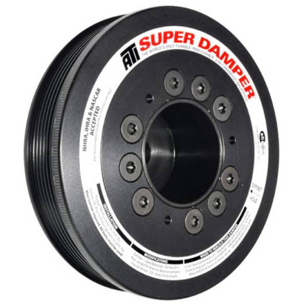 ATI - ATI ATI918067 ATI Damper - 6.570in - Alum - 6 Grv - Audi - Street