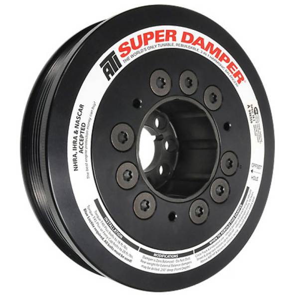 ATI - ATI ATI918068 ATI Damper - 6.570in - Steel - 6 Grv - Audi - High HP - Race Version