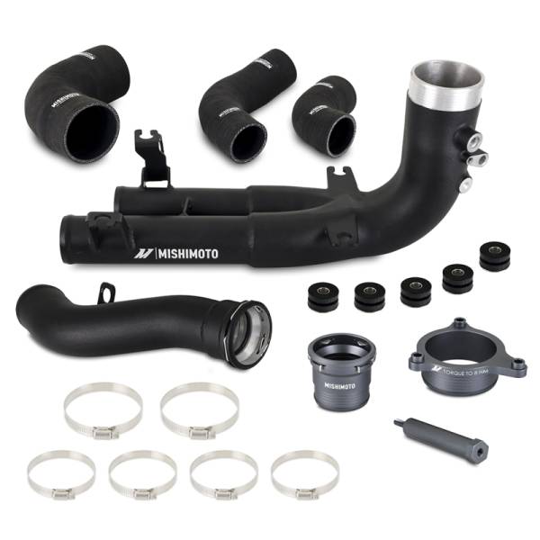 Mishimoto - Mishimoto MMICP-G80-21 Mishimoto 2021+ BMW G8X M3/M4 Hot Side Intercooler Charge Pipe Kit - Fits 2021-2025 BMW X3, M3, M4