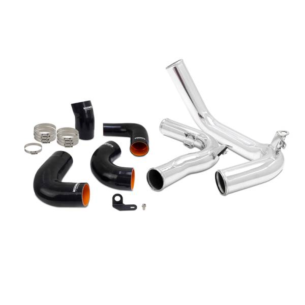 Mishimoto - Mishimoto MMICP-MK8-22P Mishimoto 22+ Volkswagen GTI MK8 (MQB) Intercooler Pipe Kit Polished - Fits 2019-2025 Audi TT Quattro, A3, A3 Quattro