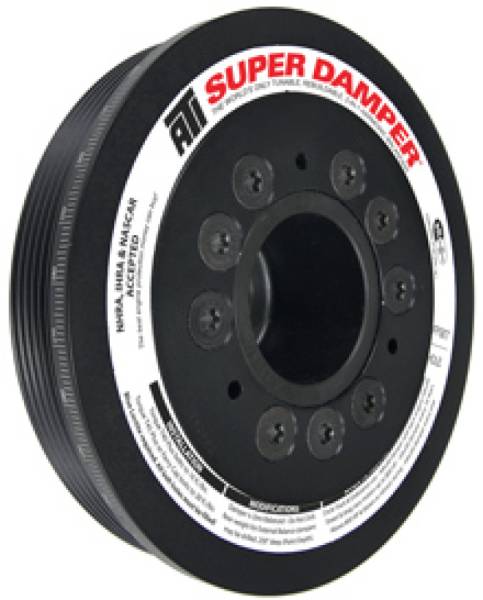 ATI - ATI ATI918250 ATI Damper - 6.78in - Alum - 6 Grv - Mitsubishi Evo 8 - 4G63 - w/Integra Lower Cam Drive