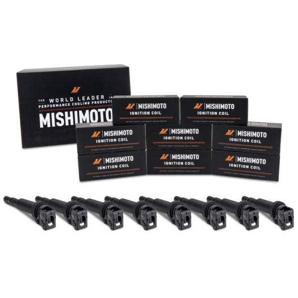 Mishimoto - Mishimoto MMIG-BMW-1108 Mishimoto 11-15 BMW 550i 4.4L Ignition Coil - 8-Pack - Fits select 2002-2022 BMW models