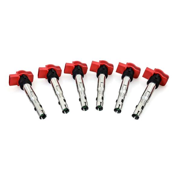 Mishimoto - Mishimoto MMIG-VW-0606 Mishimoto 06-08 VW/Audi Six Cylinder Ignition Coil Set - Fits select 2005-2019 Audi, Volkswagen applications