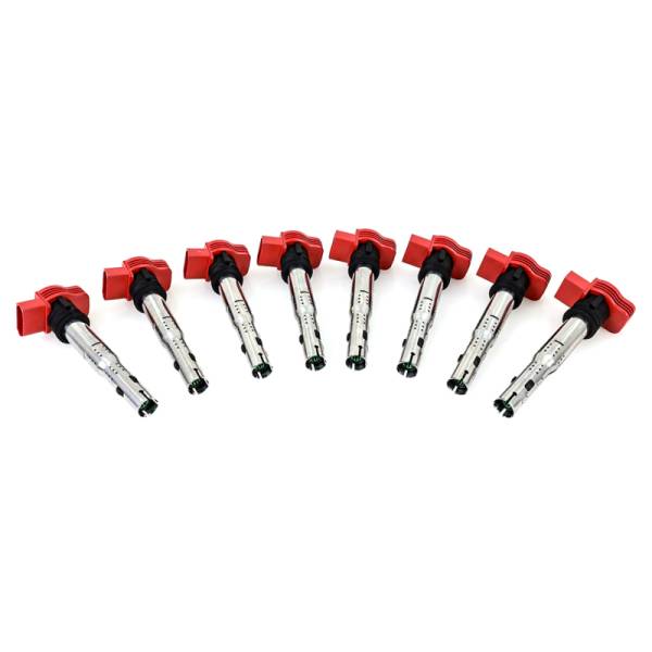 Mishimoto - Mishimoto MMIG-VW-0608 Mishimoto 06-08 VW/Audi Eight Cylinder Ignition Coil Set - Fits select 2005-2019 Audi, Volkswagen applications
