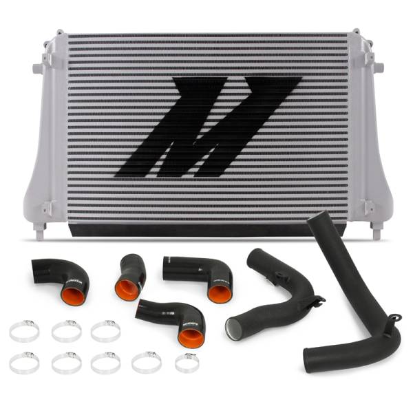 Mishimoto - Mishimoto MMINT-MK7-15KWBK Mishimoto 2015+ VW MK7 Golf TSI / GTI / R Performance Intercooler Kit w/ Pipes (Black) - Fits select 2015-2025 Audi, Volkswagen applications