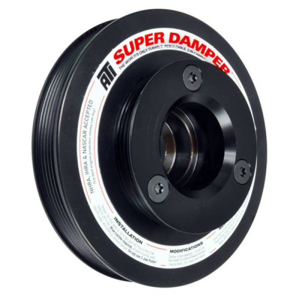 ATI - ATI ATI918468 ATI Damper - 6.78in - Alum - 4 & 6 Grv - Honda H22 - Street - 4 Percent & 9 Percent OD Sizes