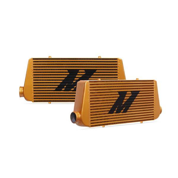 Mishimoto - Mishimoto MMINT-URG Mishimoto Universal Gold R Line Intercooler Overall Size: 31x12x4 Core Size: 24x12x4 Inlet / Outlet