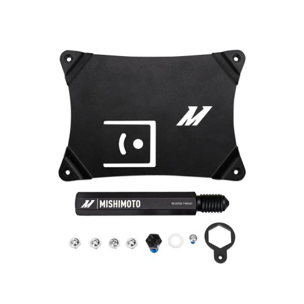 Mishimoto - Mishimoto MMLP-MK8-22 Mishimoto 2022+ Volkswagen GTI MK8 License Plate Relocation Kit - Fits 2022-2025 Volkswagen GTI, Golf R