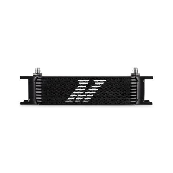 Mishimoto - Mishimoto MMOC-10-6BK Mishimoto Universal - 6AN 10 Row Oil Cooler - Black