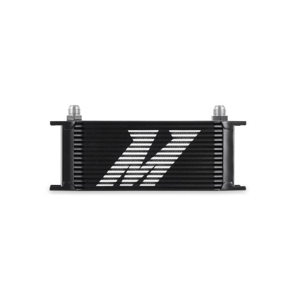 Mishimoto - Mishimoto MMOC-16BK Mishimoto Universal 16 Row Oil Cooler - Black